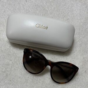 Chloe Tortoiseshell Sunglasses